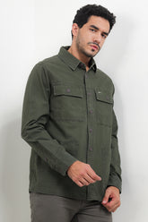 Cardinal Kemeja Jaket Lengan Panjang Pria C0018J06A